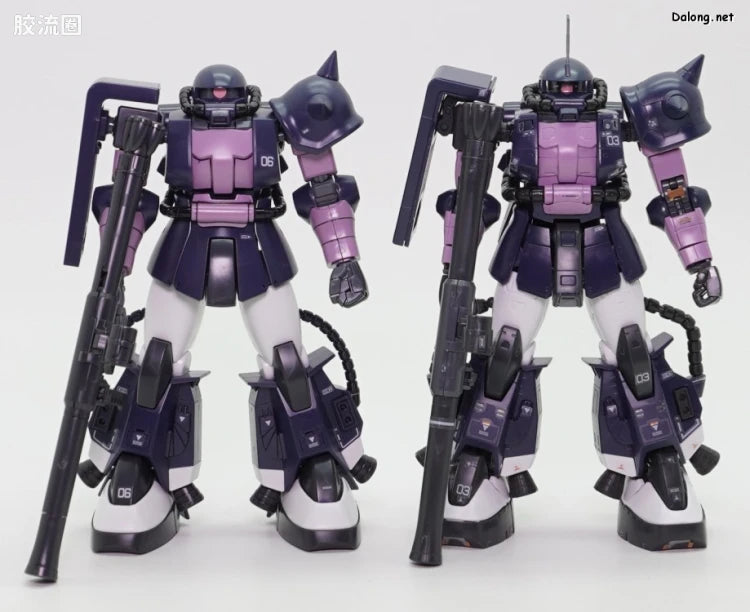 P-Bandai RG 1/144 MS-06R-1A Black Tri-Stars Zaku II
