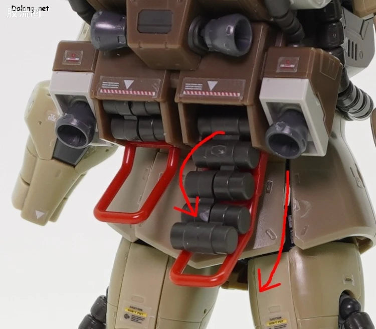 P-Bandai RG 1/144 MS-06F Zaku Minelayer