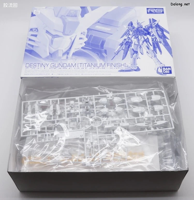 P-Bandai RG 1/144 ZGMF-X42S Destiny Gundam [Titanium Finish]