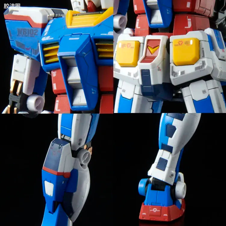 P-Bandai RG 1/144 RX-78-2 Gundam (Team Bright Custom)