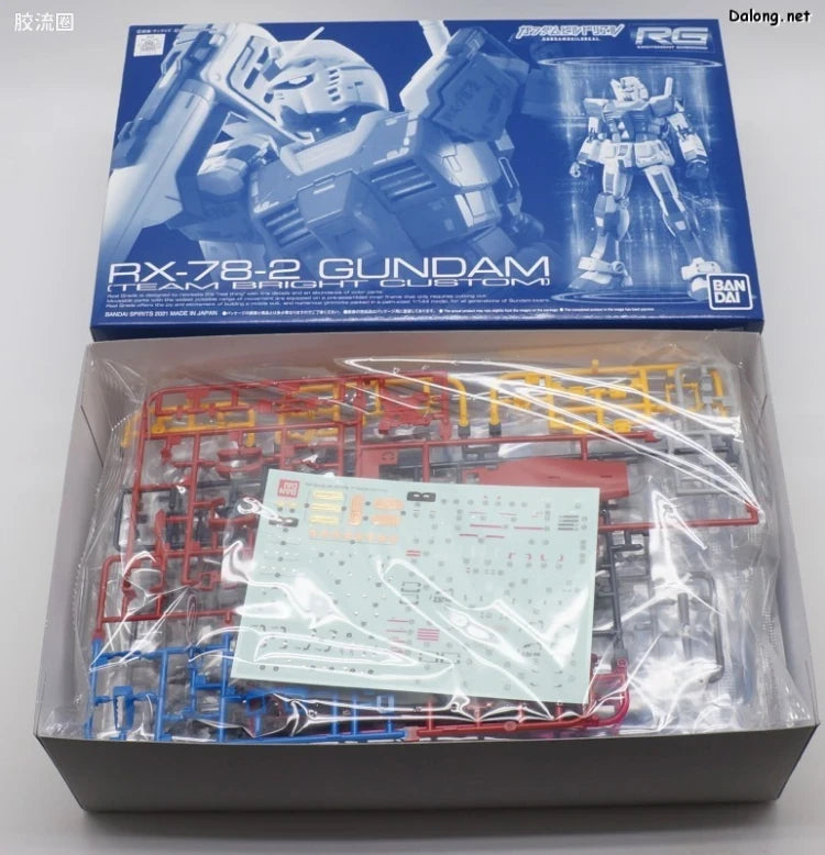 P-Bandai RG 1/144 RX-78-2 Gundam (Team Bright Custom)