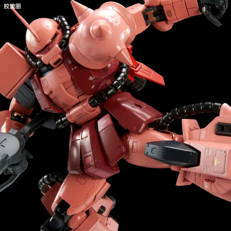 P-Bandai RG 1/144 High Mobility Type Zaku II (Team Monstre Custom)