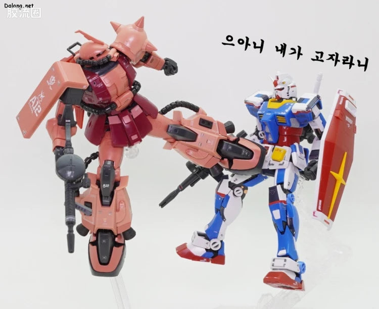 P-Bandai RG 1/144 High Mobility Type Zaku II (Team Monstre Custom)