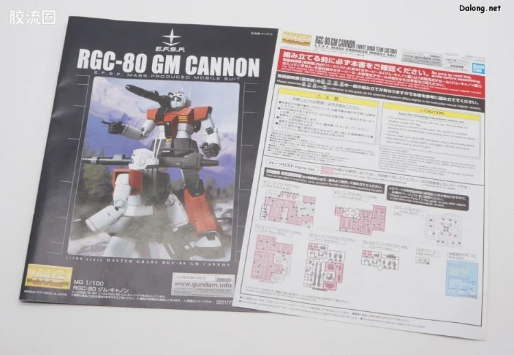 P-Bandai MG 1/100 RGC-80 GM Cannon (White Dingo Team Custom)
