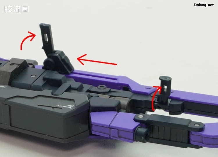 RG 1/144 Hyper Mega Bazooka Launcher & Fin Funnel Display Set for Hi-Nu Gundam