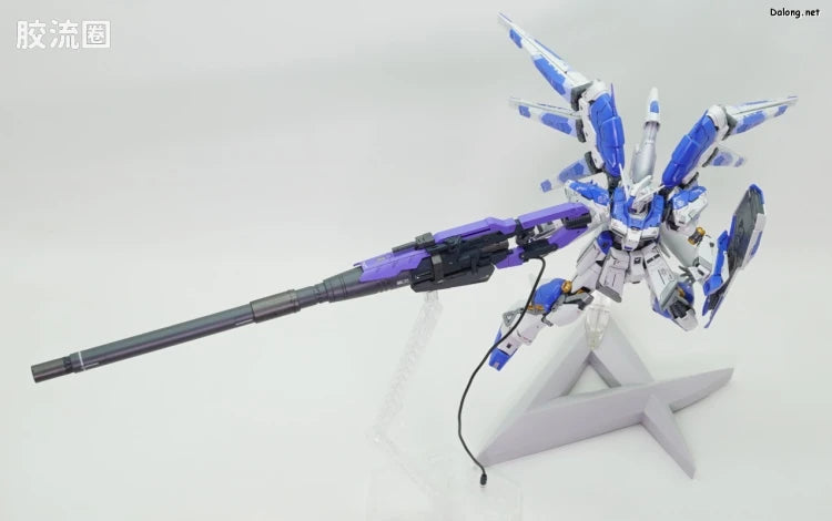 RG 1/144 Hyper Mega Bazooka Launcher & Fin Funnel Display Set for Hi-Nu Gundam