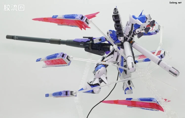 RG 1/144 Hyper Mega Bazooka Launcher & Fin Funnel Display Set for Hi-Nu Gundam