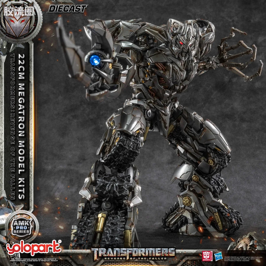 YOLOPARK Amk Pro Series Transformers Revenge Of The Fallen 22cm Megatron Model Kits