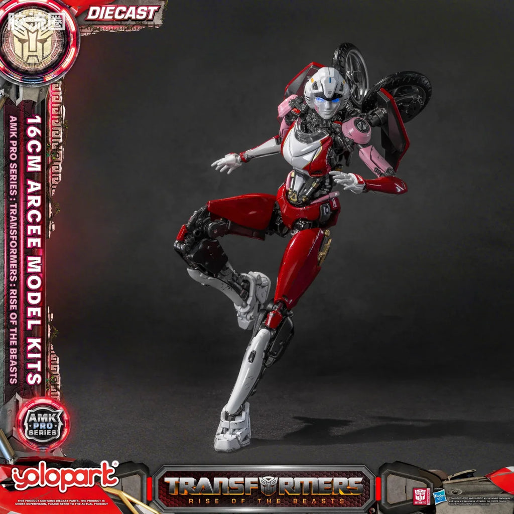 YOLOPARK Transformers Rise Of The Beasts Amk Pro Series Arcee Model Kit