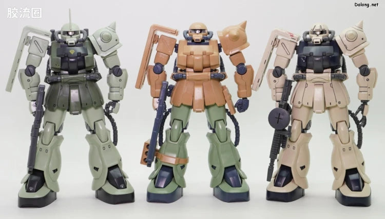P-Bandai MG 1/100 MS-06F-2 Zaku II F2 (Kimberlite Base Spec)