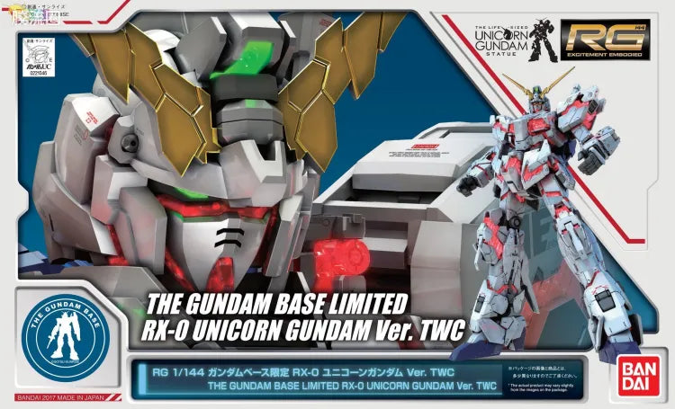P-Bandai RG 1/144 RX-0 Unicorn Gundam Ver.TWC