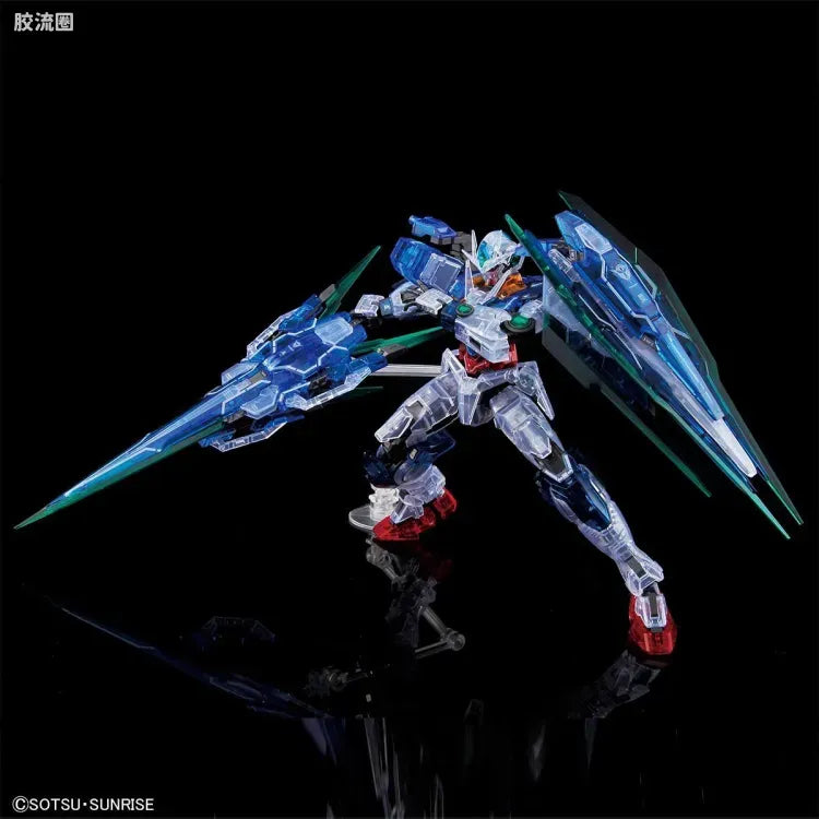 P-Bandai RG 1/144 00 Qan[T] Full Saber [Clear Color]