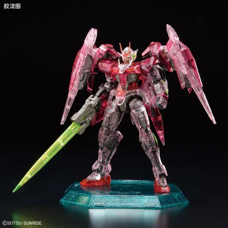 Bandai RG 1/144 00 Raiser [Trans-Am Clear Color]