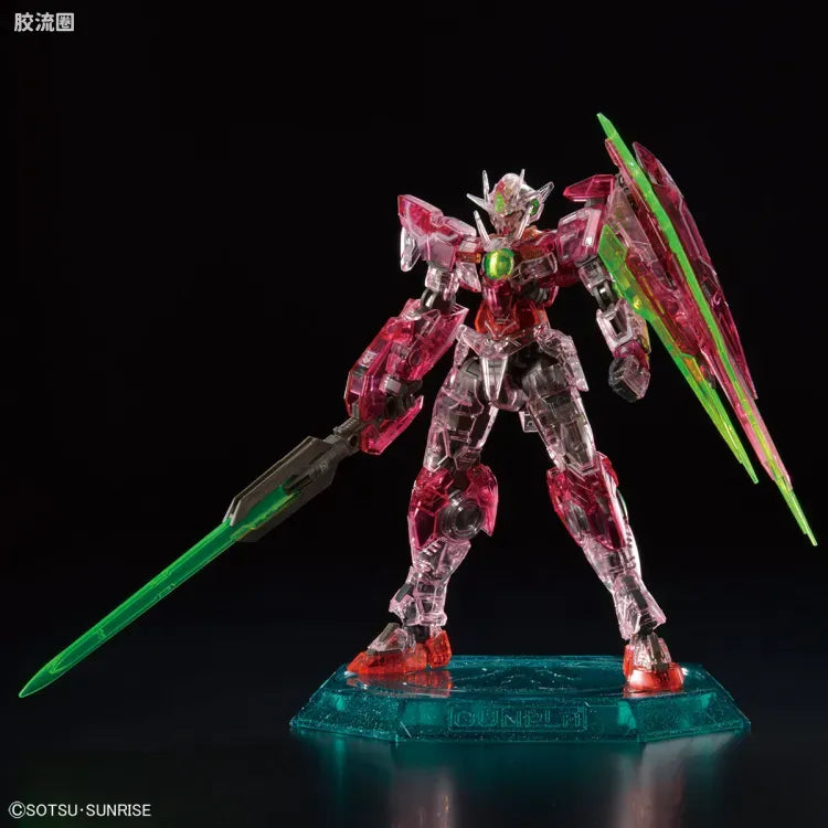 Bandai RG 1/144 00 Qan[T] [Trans-Am Clear Color]