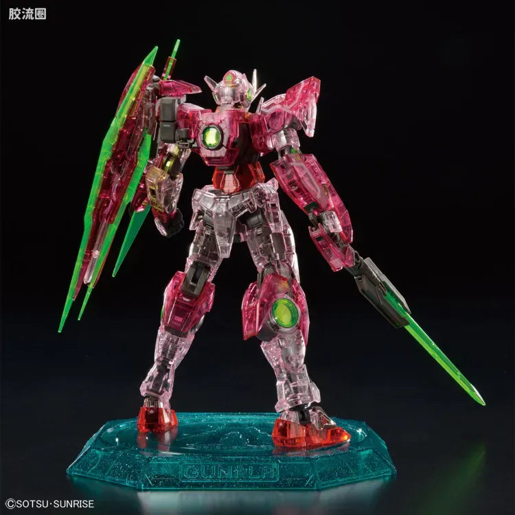 Bandai RG 1/144 00 Qan[T] [Trans-Am Clear Color]