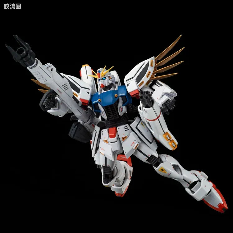 P-Bandai MG 1/100 Gundam F91 Ver.2.0 with Back Cannon & Twin Vesbar