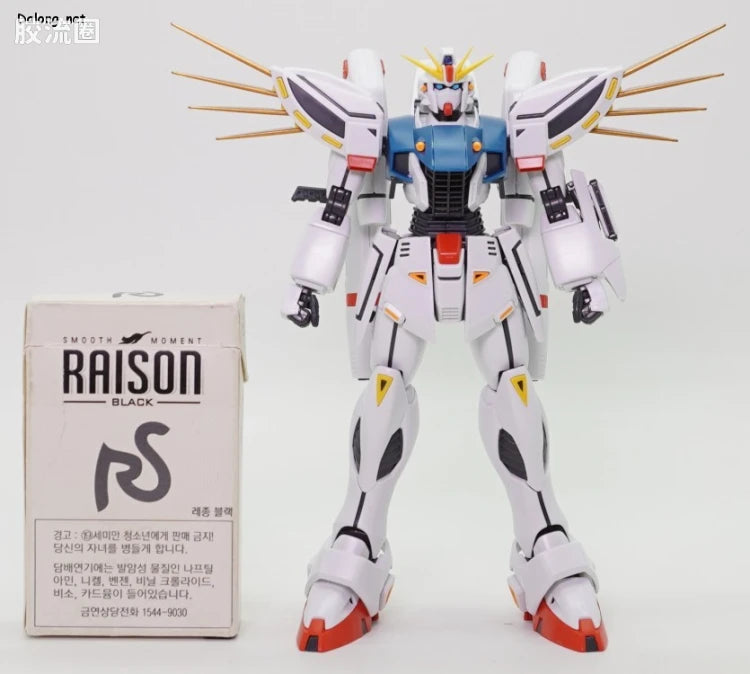 P-Bandai MG 1/100 Gundam F91 Ver.2.0 with Back Cannon & Twin Vesbar