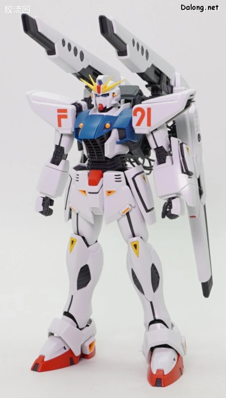 P-Bandai MG 1/100 Gundam F91 Ver.2.0 with Back Cannon & Twin Vesbar