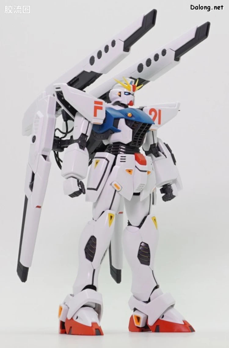 P-Bandai MG 1/100 Gundam F91 Ver.2.0 with Back Cannon & Twin Vesbar