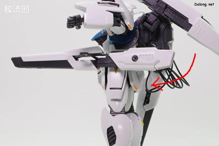 P-Bandai MG 1/100 Gundam F91 Ver.2.0 with Back Cannon & Twin Vesbar