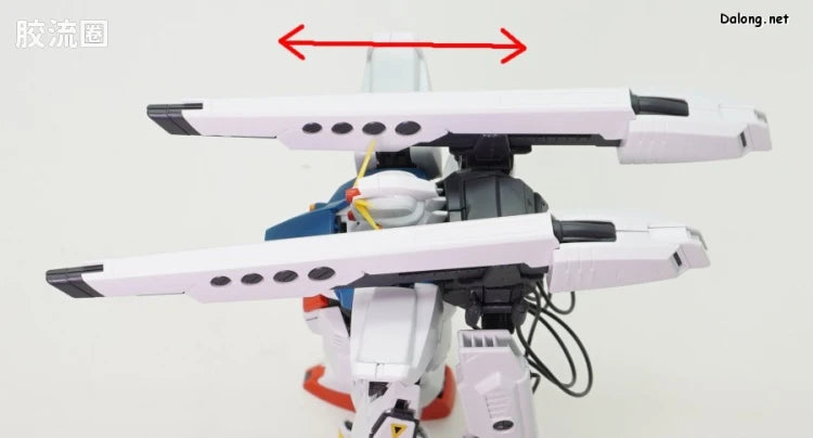 P-Bandai MG 1/100 Gundam F91 Ver.2.0 with Back Cannon & Twin Vesbar