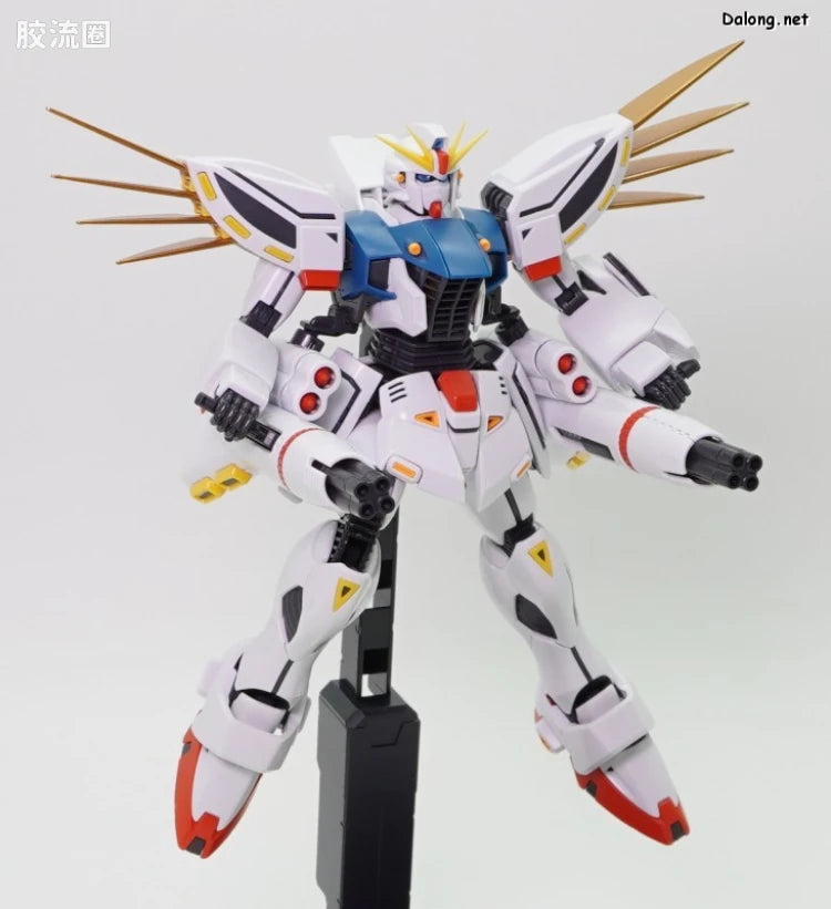 P-Bandai MG 1/100 Gundam F91 Ver.2.0 with Back Cannon & Twin Vesbar