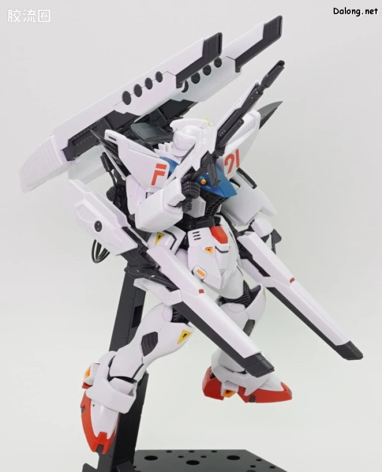 P-Bandai MG 1/100 Gundam F91 Ver.2.0 with Back Cannon & Twin Vesbar