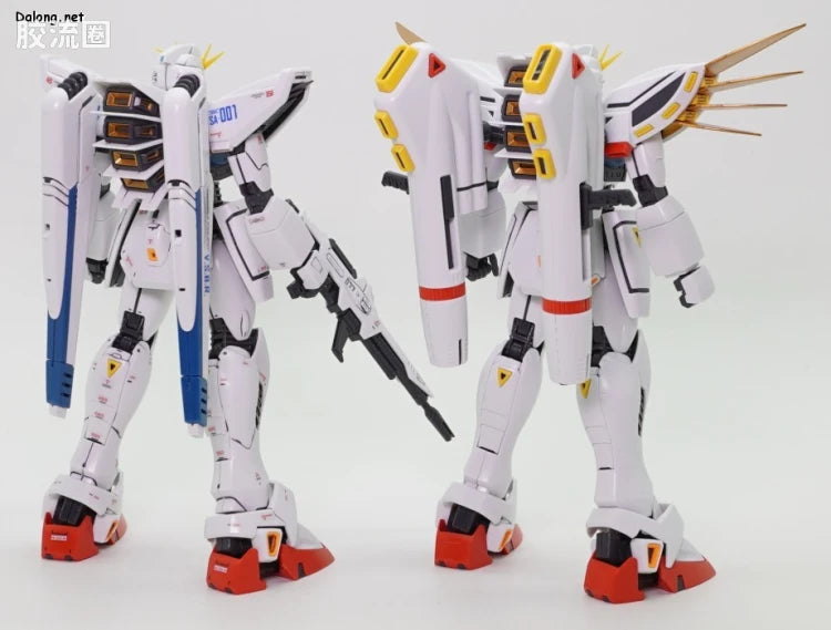 P-Bandai MG 1/100 Gundam F91 Ver.2.0 with Back Cannon & Twin Vesbar