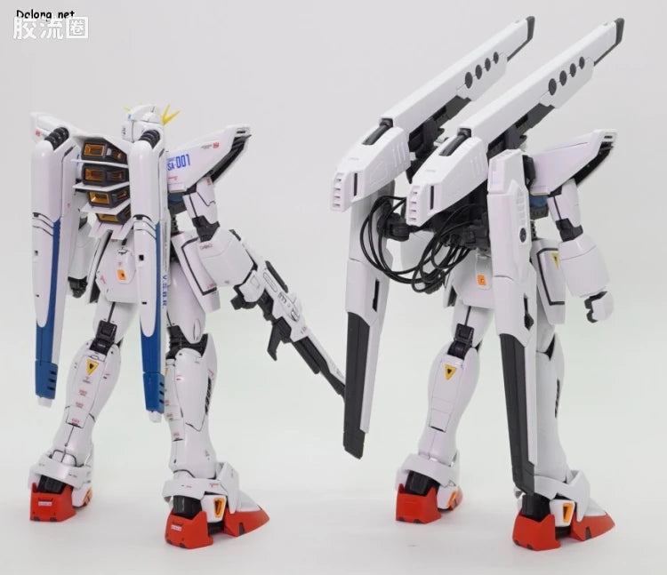 P-Bandai MG 1/100 Gundam F91 Ver.2.0 with Back Cannon & Twin Vesbar