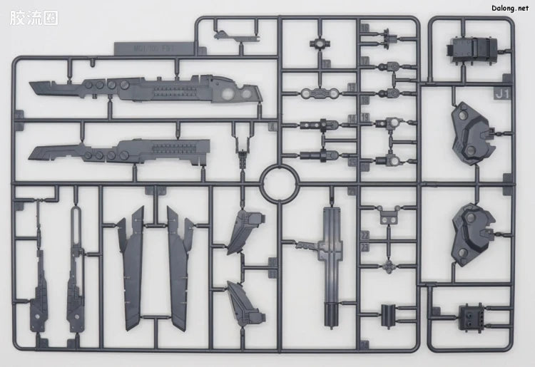 P-Bandai MG 1/100 Gundam F91 Ver.2.0 with Back Cannon & Twin Vesbar