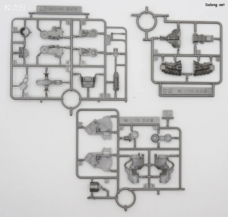 P-Bandai MG 1/100 Hyaku Shiki Crash