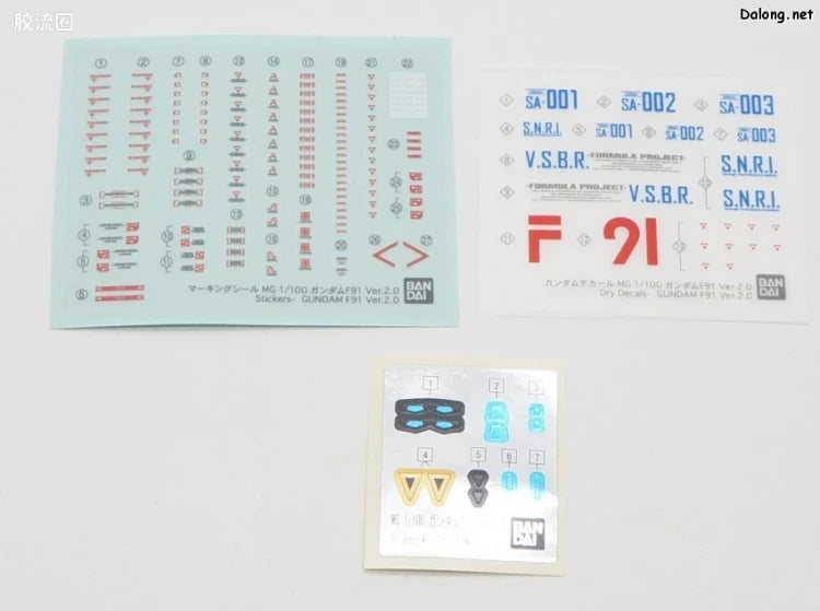 P-Bandai MG 1/100 Gundam F91 Ver.2.0 (Afterimage Color)