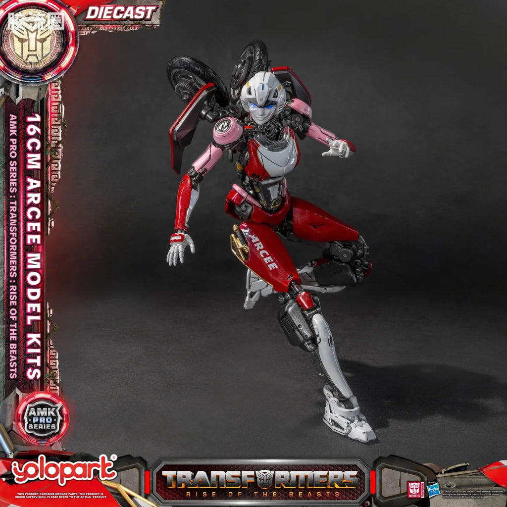 YOLOPARK Transformers Rise Of The Beasts Amk Pro Series Arcee Model Kit