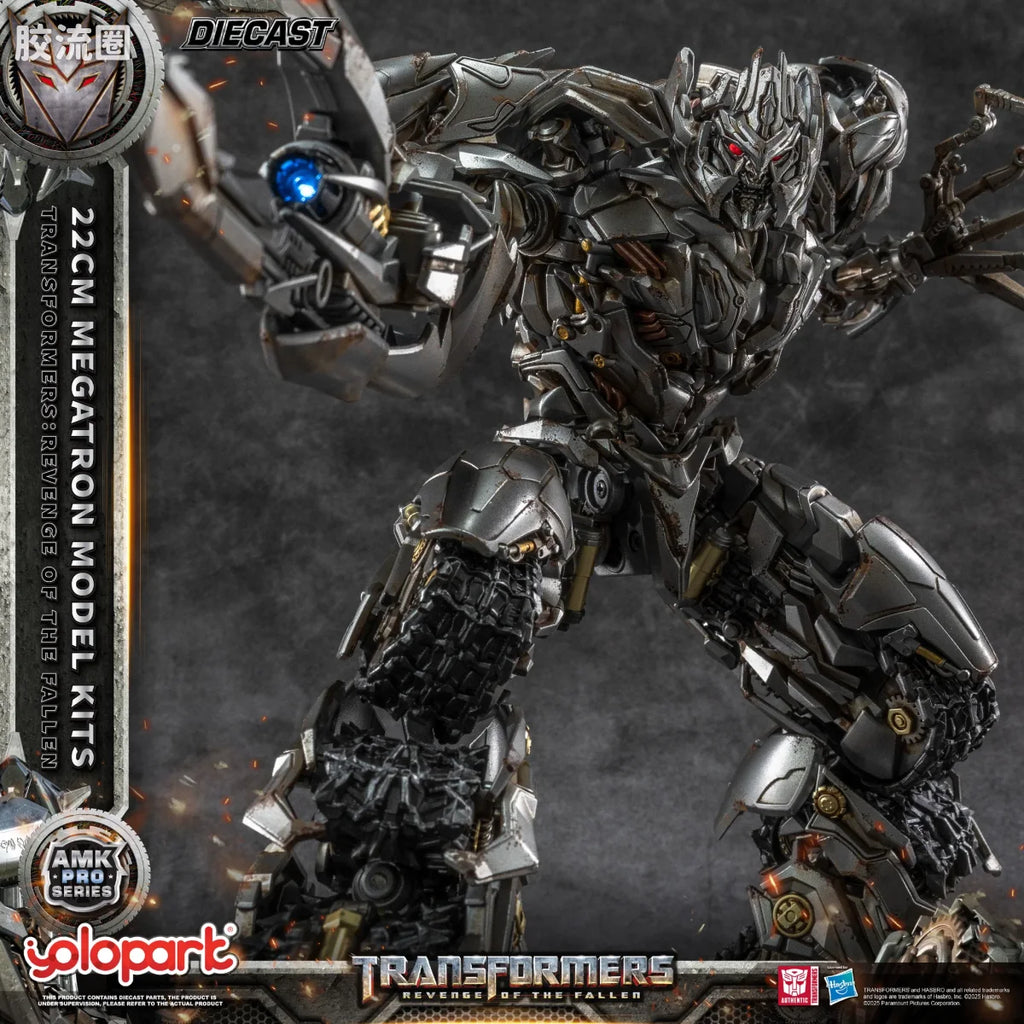 YOLOPARK Amk Pro Series Transformers Revenge Of The Fallen 22cm Megatron Model Kits