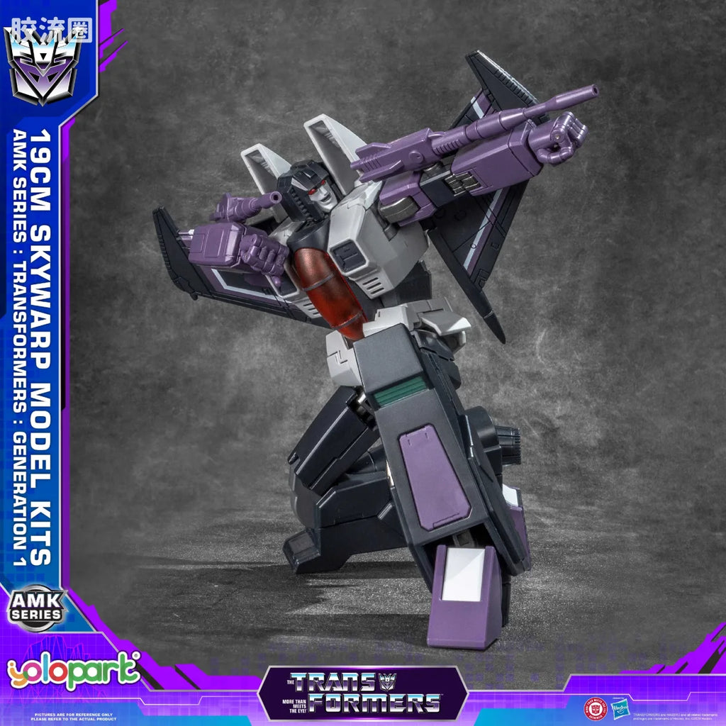 YOLOPARK Transformers Generation One Amk Series Thundercracker Skywarp Model Kit