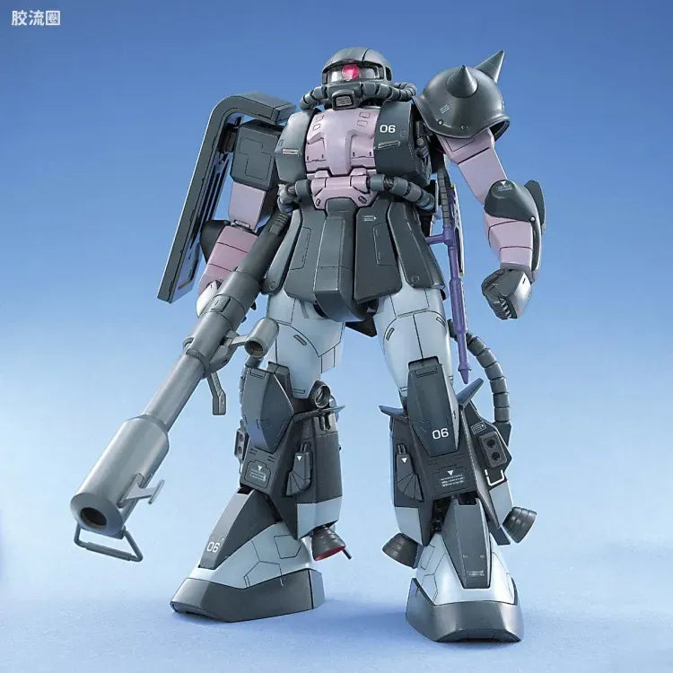 Bandai MG 1/100 MS-06R-1A Zaku II (Black Tri-Stars)