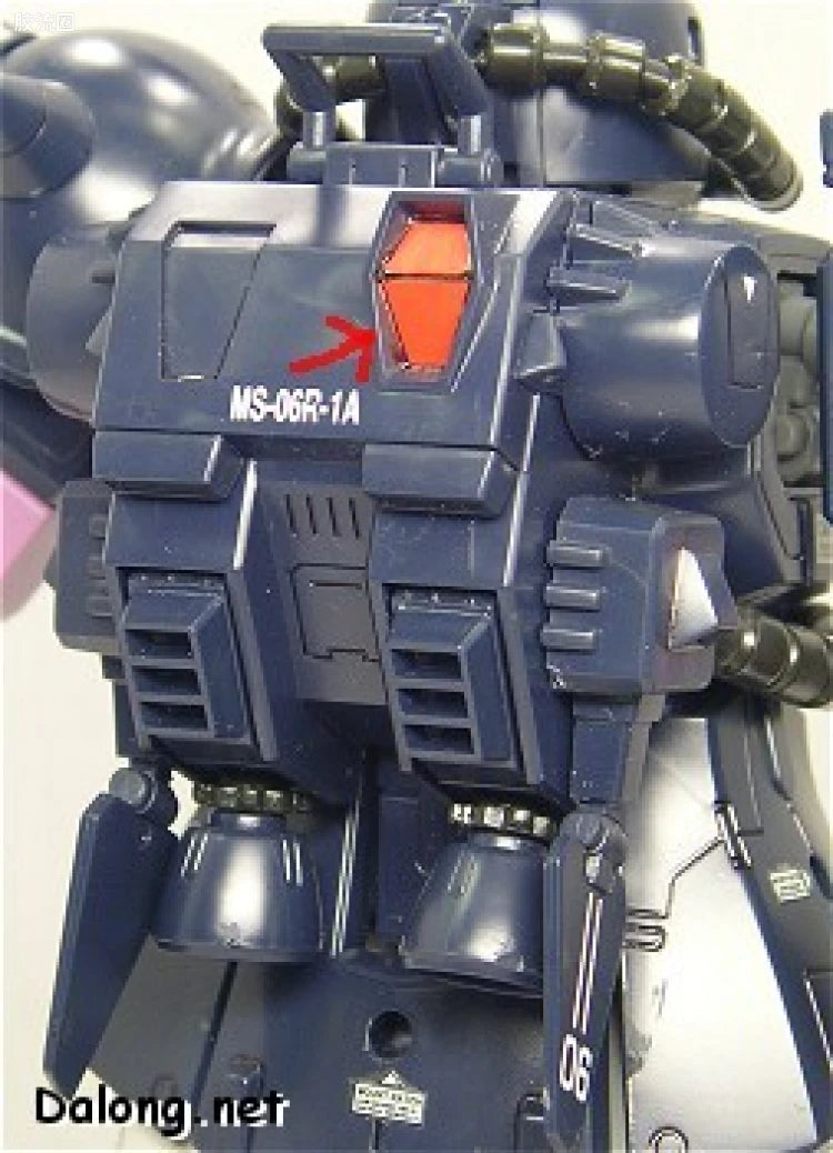 Bandai MG 1/100 MS-06R-1A Zaku II (Black Tri-Stars)