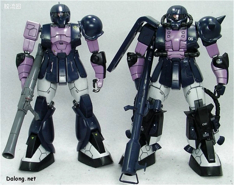 Bandai MG 1/100 MS-06R-1A Zaku II (Black Tri-Stars)