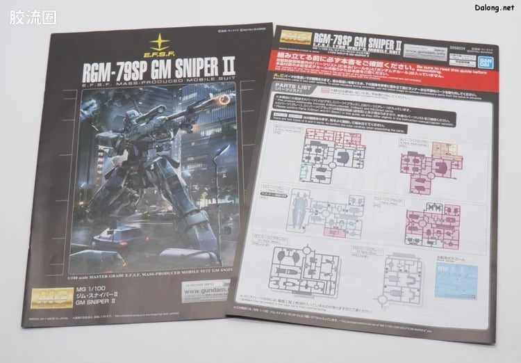 P-Bandai MG 1/100 GM Sniper II (Lydo Wolf Custom)