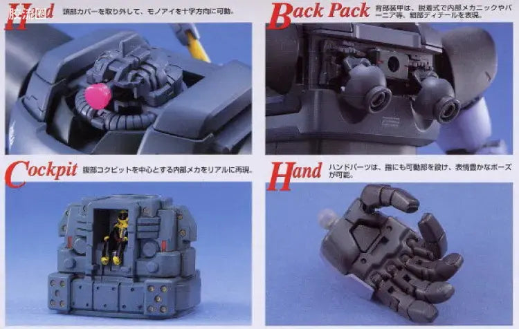 Bandai MG 1/100 MS-09 Dom