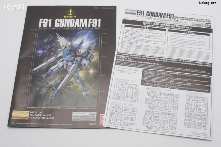 P-Bandai MG 1/100 Gundam F91 Ver.2.0 (Harrison Madin Custom)
