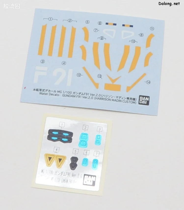 P-Bandai MG 1/100 Gundam F91 Ver.2.0 (Harrison Madin Custom)