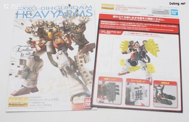 P-Bandai MG 1/100 Gundam Heavyarms EW (Igel Equipment)