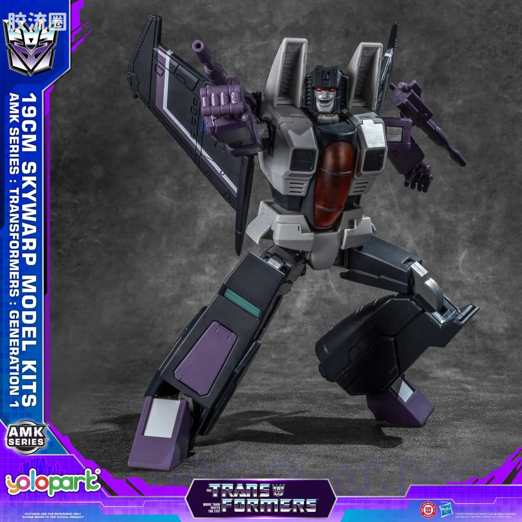 YOLOPARK Transformers Generation One Amk Series Thundercracker Skywarp Model Kit