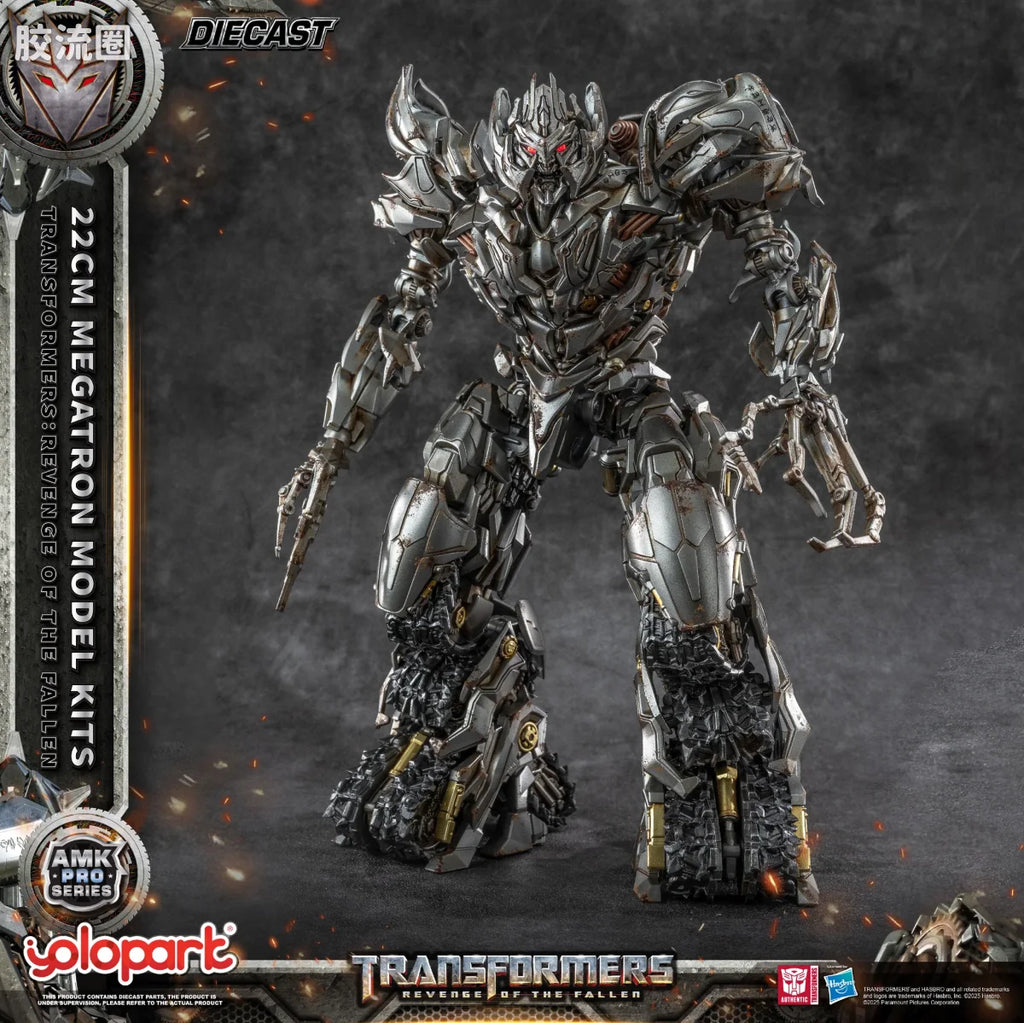 YOLOPARK Amk Pro Series Transformers Revenge Of The Fallen 22cm Megatron Model Kits