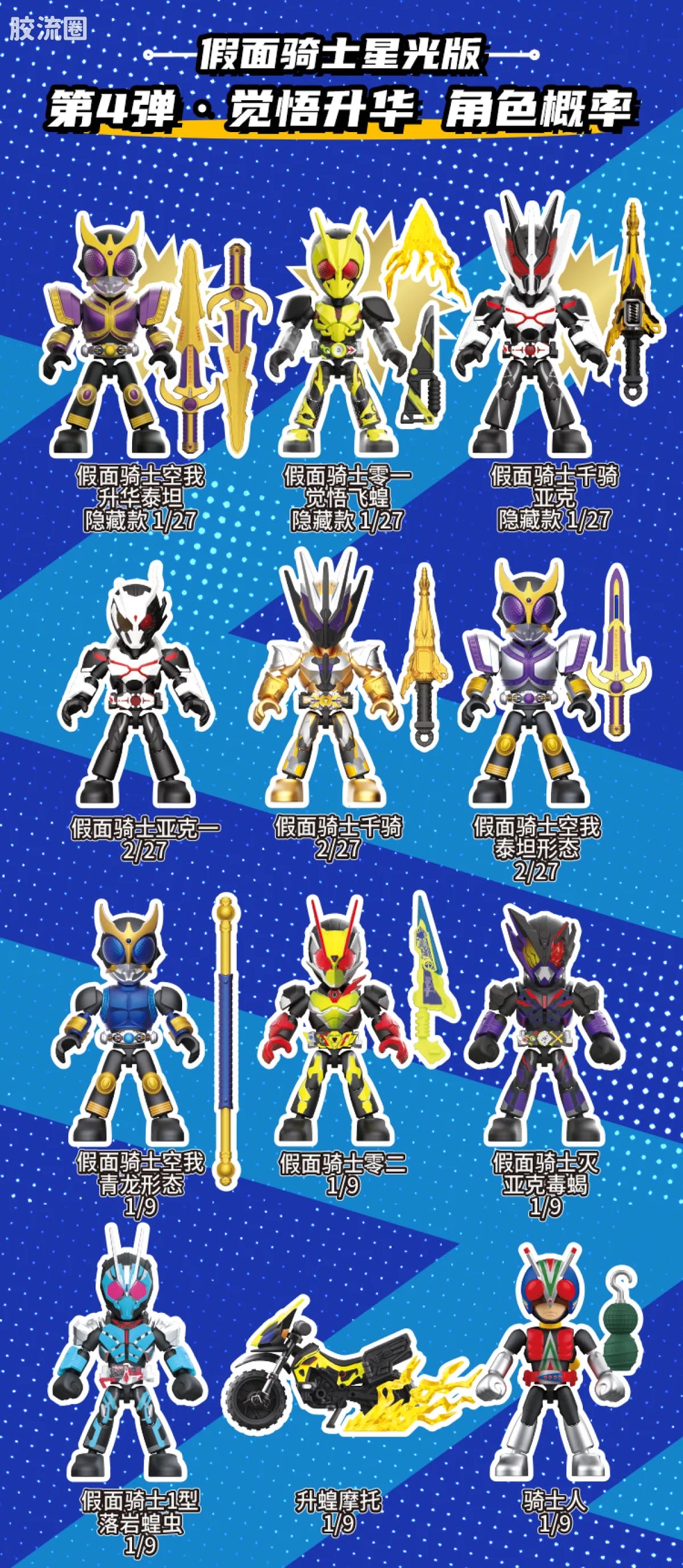 Blokees Kamen Rider All Stars Edition Vol 4