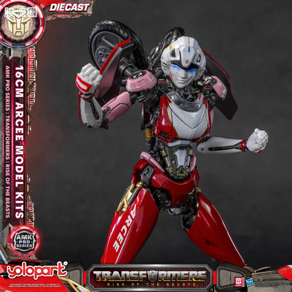 YOLOPARK Transformers Rise Of The Beasts Amk Pro Series Arcee Model Kit