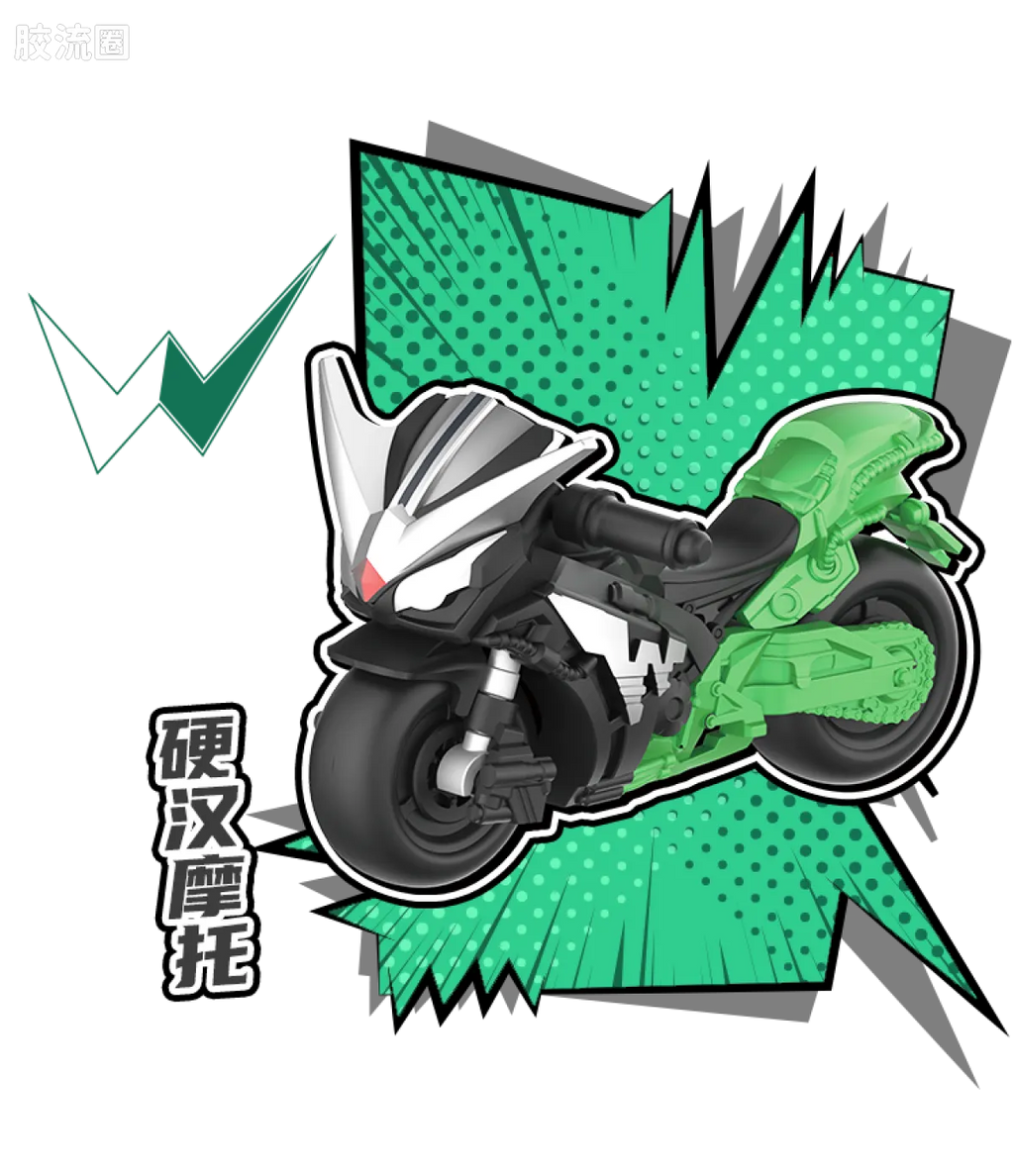 Blokees Kamen Rider All Stars Edition Vol 2 - Ace Partners
