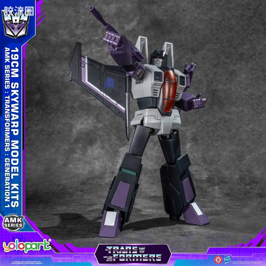 YOLOPARK Transformers Generation One Amk Series Thundercracker Skywarp Model Kit