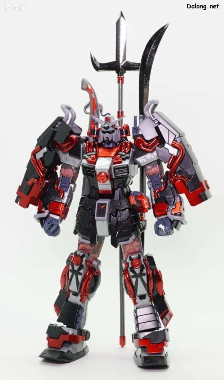 P-Bandai MG 1/100 Shin Musha Gundam Sengoku no Jin Black Robe Large Armor